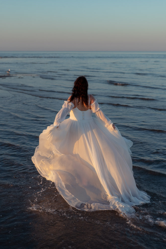 Sposa elopement mare venezia