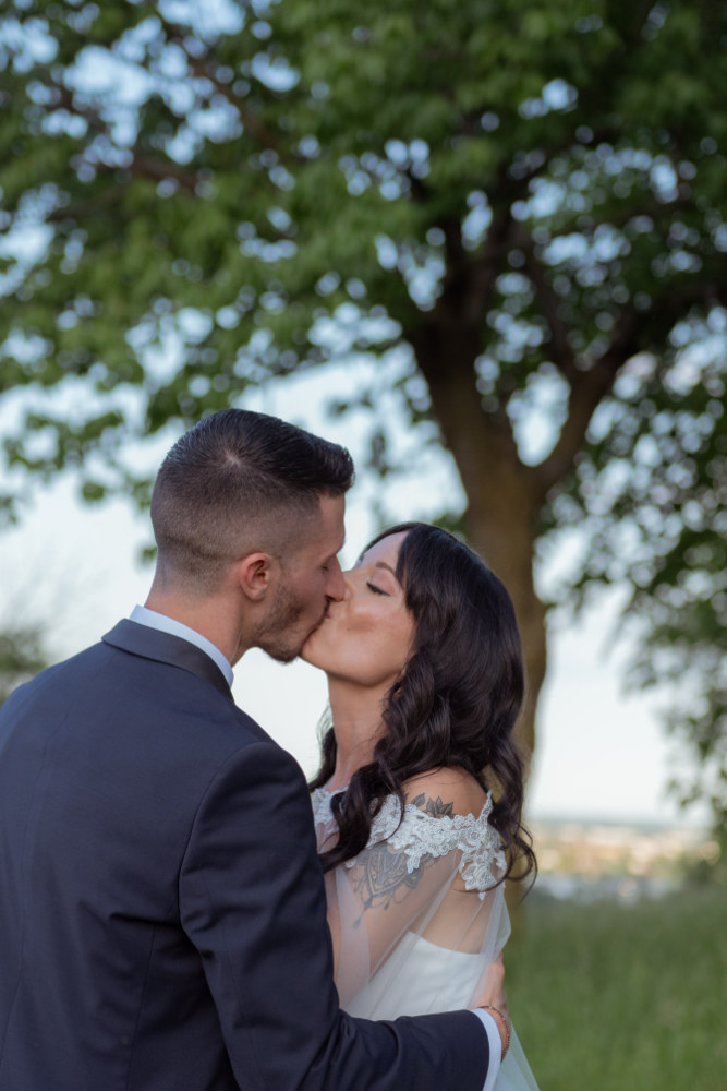 Coppia sposi elopement natura