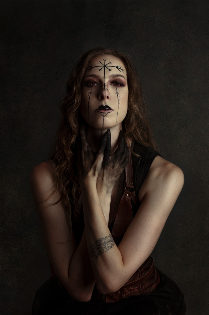 fantasy celtic fine art ritratto studio cosplay