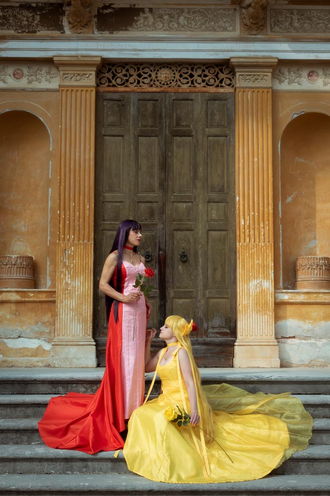 sailor moon mars venus cosplay fine art