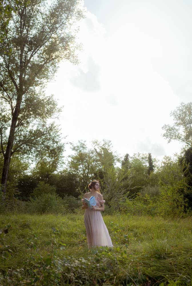 ritratto ragazza estate