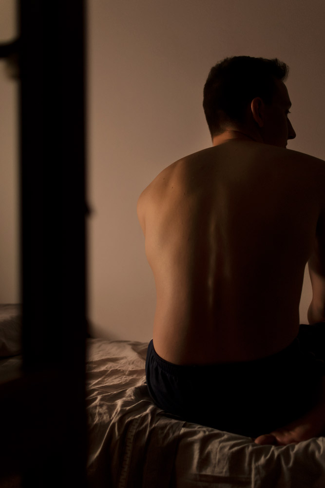 ritratto ragazzo intimità