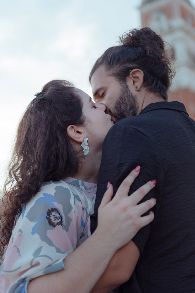 bacio coppia venezia