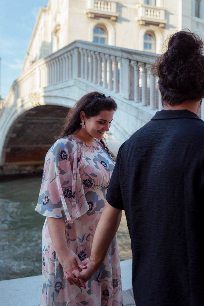 coppia felice venezia