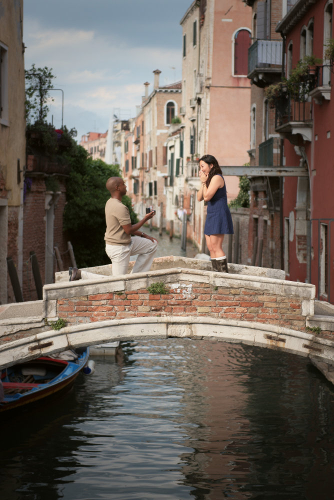 proposta matrimonio venezia coppia engagement